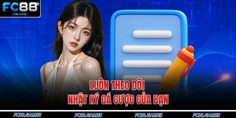 Chơi Có Trách Nhiệm 3 Luôn theo dõi nhật ký cá cược của bạn
